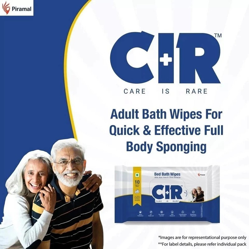 Soft Body Cleansing Wet Bed Bath Wipes for Adults Extra Large 10x4 = 40 gallery