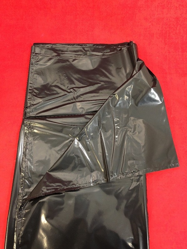 100 New 65 Gallon Heavy Duty Trash Bags 1295mm x 1280mm 100 Black Bags