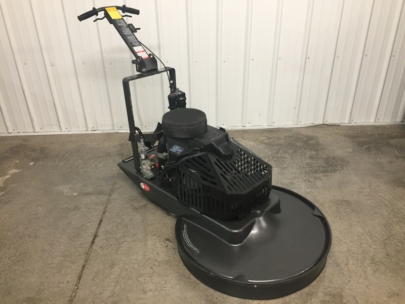 Pioneer Eclipse 420BU 28" Propane Floor Buffer with dust skirt.