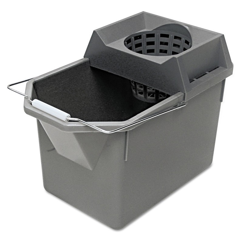 Rubbermaid Commercial 6194STL 15 qt Pail/Strainer Combination New