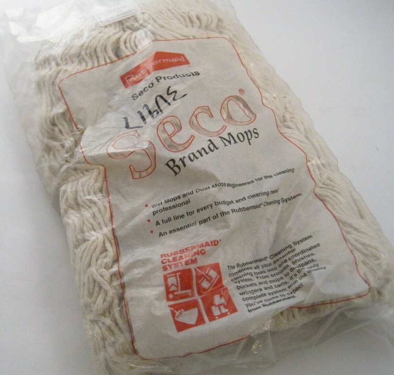 Rubbermaid Seco #16 Cut-End Wet Mop - 22oz - 1" Headband Prepaid Shipping gallery