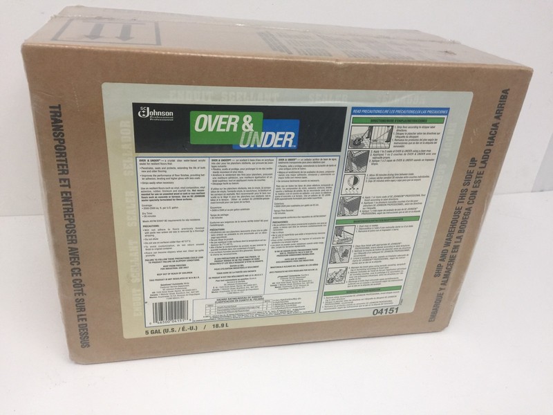 Johnson Professional Over Under Water Based Acrylic Seal 5 Gallons