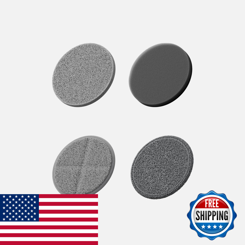 Hoto 4 Pcs Replacement Pads Compatible Hoto Flexi Cordless Electric Spin