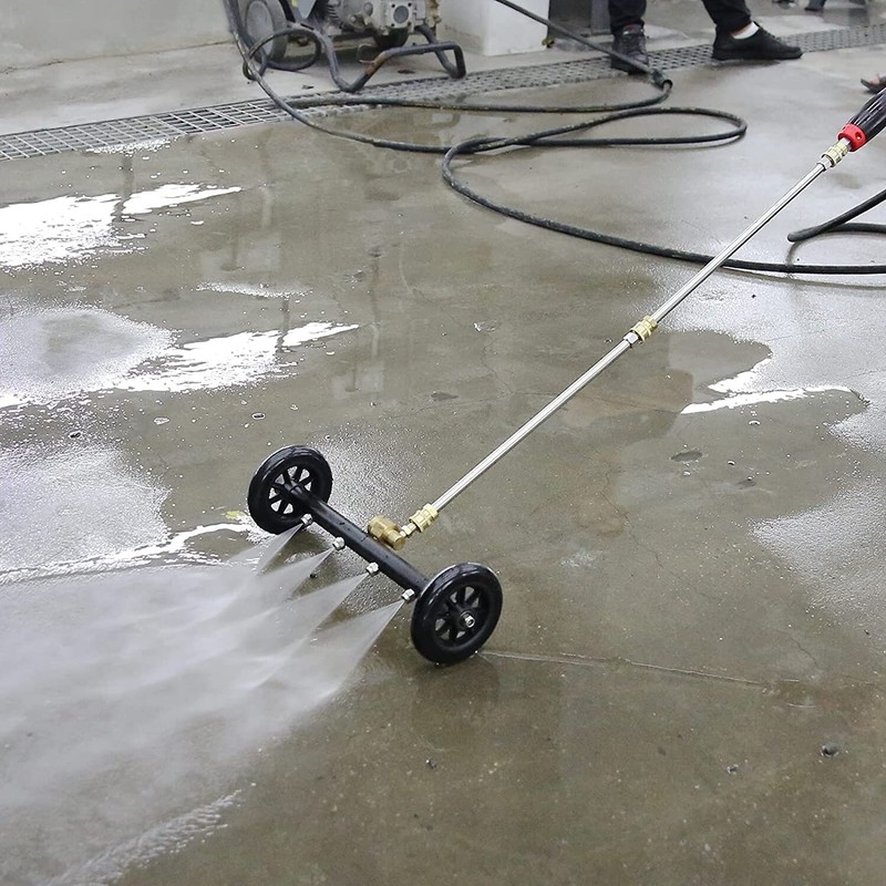 Twinkle Star 16 Inch Dual-Function Undercarriage Cleaner, Surface Cleaner gallery