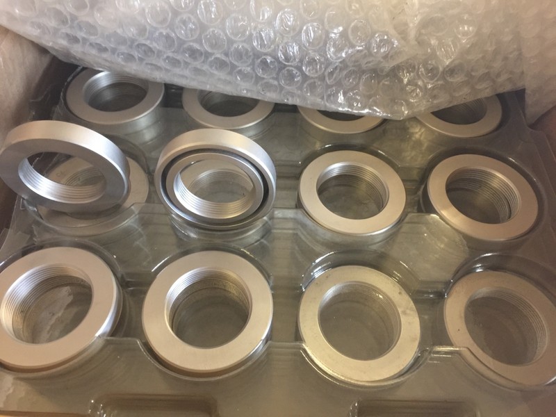 1-1/4 HYDRAULIC HOSE SEAL-CONDUIT CHECK VALVE STRIKE PLATE SHELL-CTMVA, 4 CT