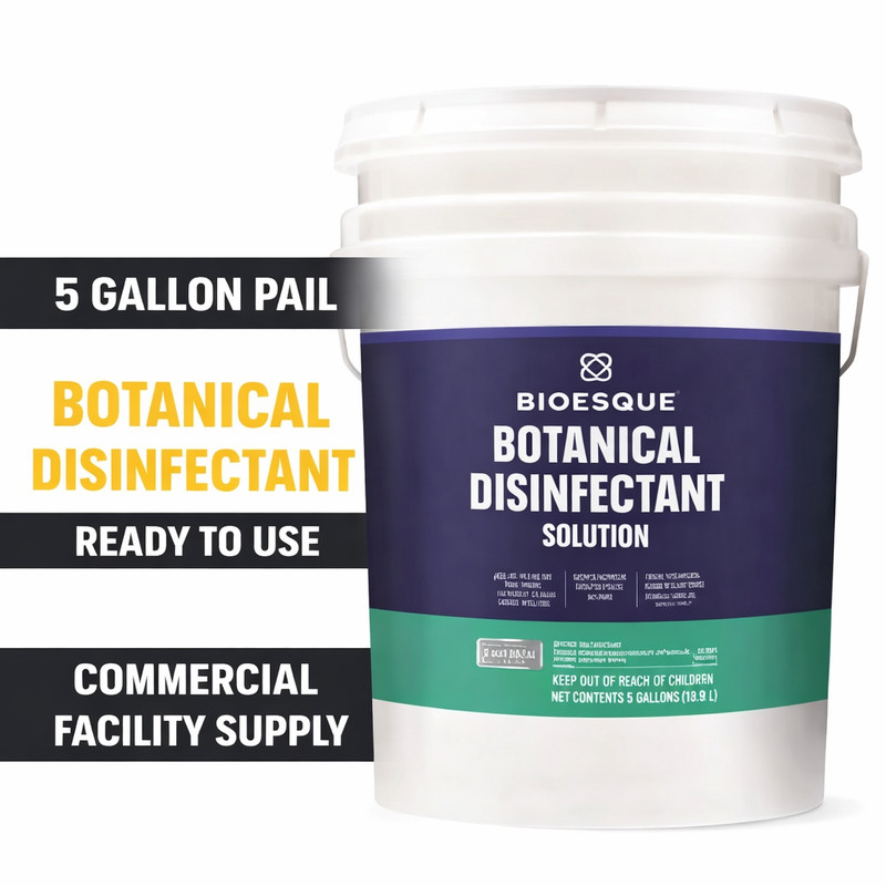 Bioesque Botanical Disinfectant Solution 5 Gallon Pail Commercial BBDS5G