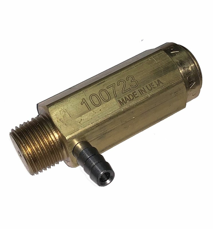 General Pump 100723 Safety Relief Valve 6,000 PSI, 3/8″ MPT. 1/4″ Hose Barb