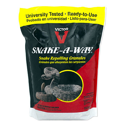 Victor VP364B Snake-A-Way Snake Repellent Granules, 4 Lbs. – Quantity 1
