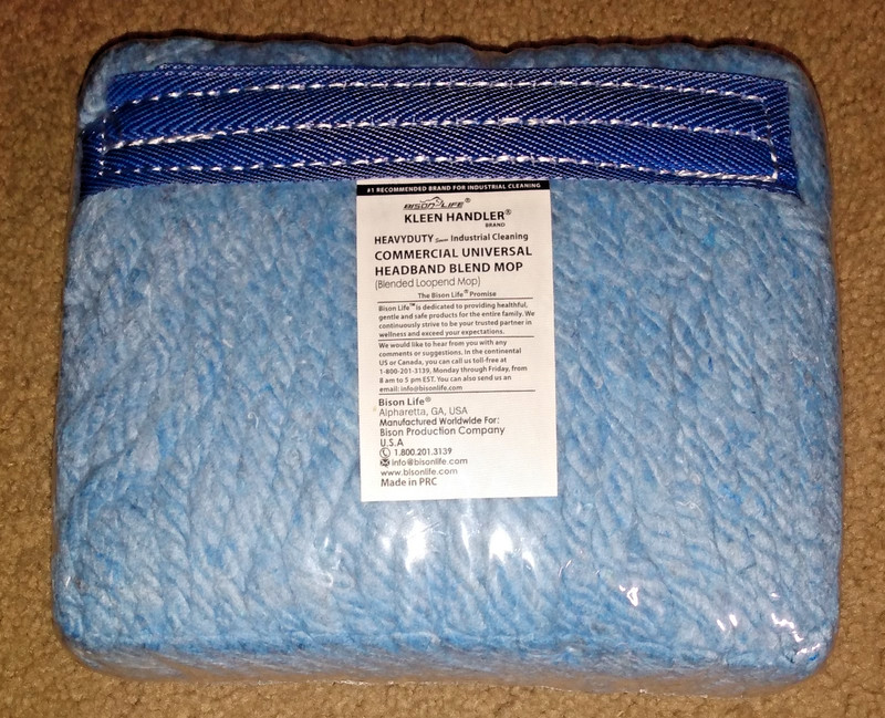 Bison Life Kleen Handler General Cleaning Mop Head Blue BIS-GCM-01-1