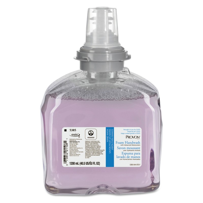 PROVON 538502 PROVON 1200 mL Foam hand wash w/ADV Moisturizer Refill (2/CT) New