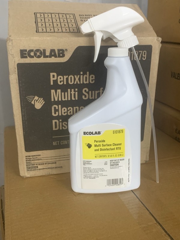 ECOLAB 6101879 Multi Surface Disinfectant Cleaner 32 OZ LOT OF 6