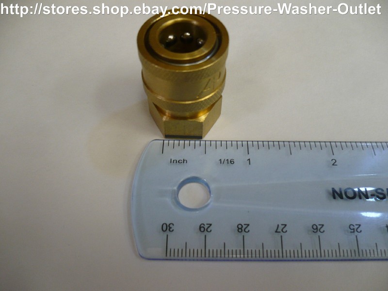 A+ 1/4 Quick Connect Coupler(Brass) Pressure Washer 3600 PSI 8.750-695.0 gallery