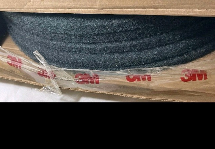 Genuine 3M 5300 Blue Cleaner Pads 24″ 5 Pack 175 to 600 rpm Non-Woven Nylon/Poly