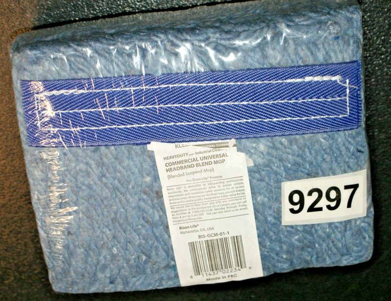 #9297 Bison Life Kleen Handler General Cleaning Mop Head - BIS-GCM-01-1 -