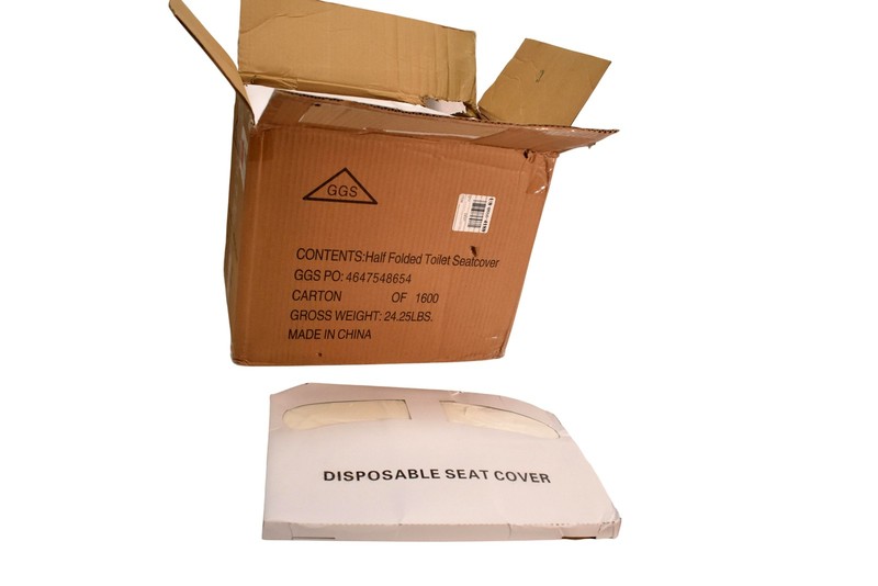 Tough Guy Toilet Seat Cover 14-1/4" x 17-1/8" 5000 Sheet Per Case 2VEX6A