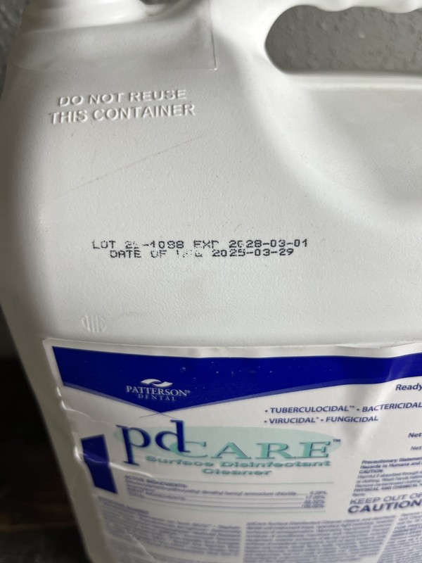 Patterson Dental pdCARE Surface Disinfectant Cleaner 2.5 Gallons Ready-to-Use gallery