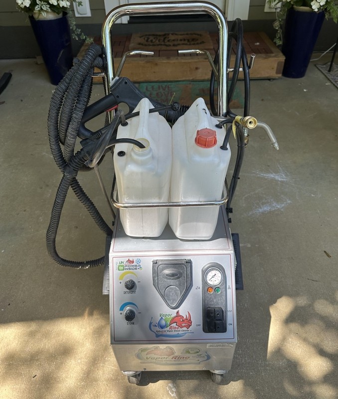 Vapor Rino Industrial Vapor Commercial Steam Cleaner 145PSI HOT STEAM