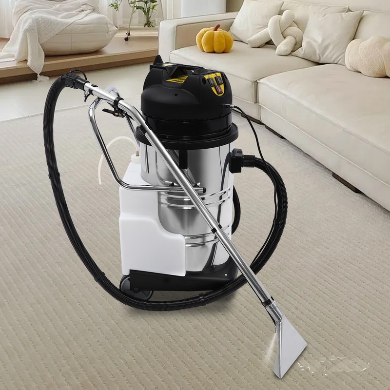 80L Commercial Cleaning Machine 3in1 Pro Carpet Cleaner Extractor Vacuum Cleaner