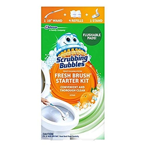 Scrubbing Bubbles Fresh Brush Toilet Cleaning System Starter 10 Piece Set