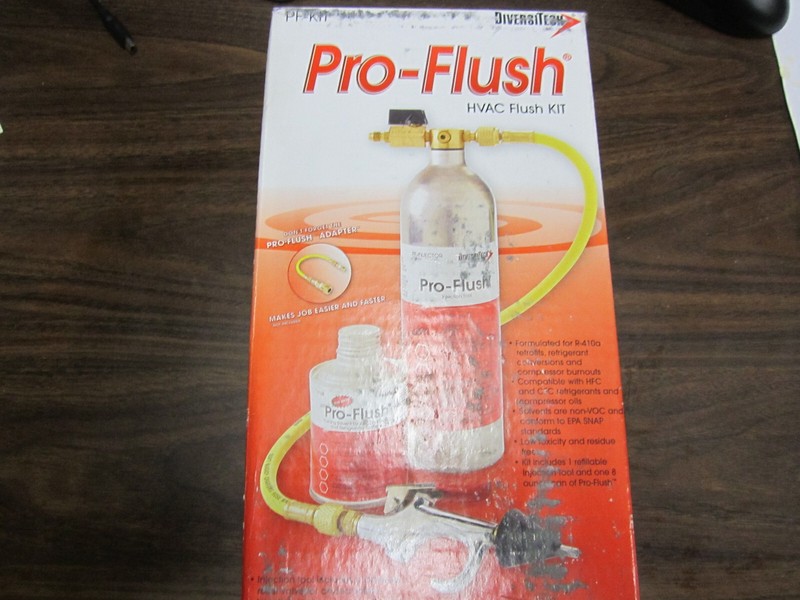 Diversitech Pro Flush HVAC Solvent Flushing Kit gallery