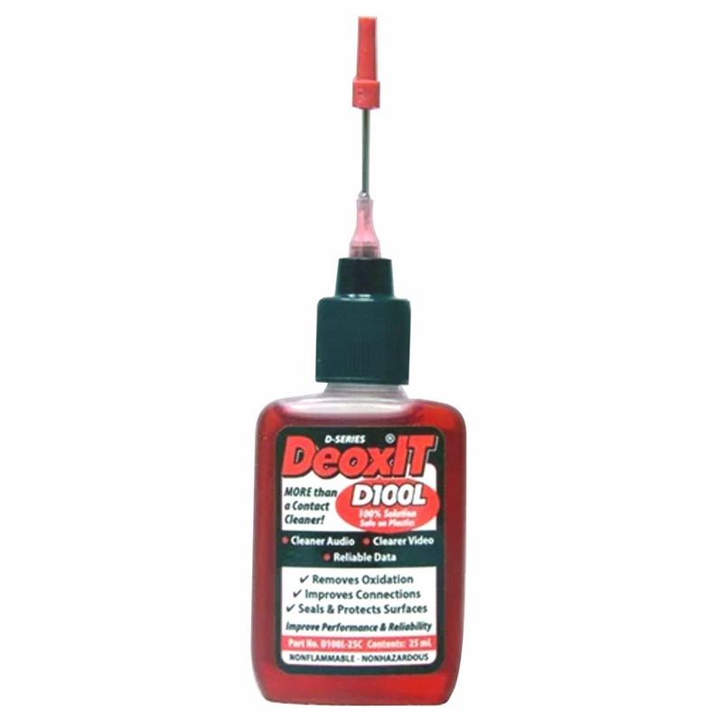 DeoxIT® D100L D-Series Needle Dispenser, 100% solution, 25 ml
