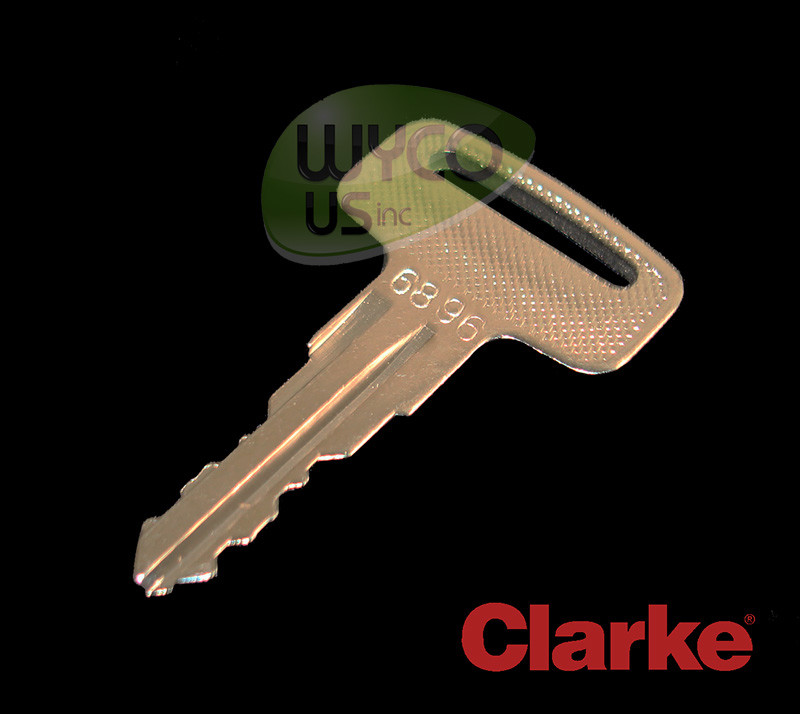 SPARE KEY(1), CLARKE FOCUS L28, S28, C28, C33, 24V FLOOR SCRUBBERS, 40786K, 21i
