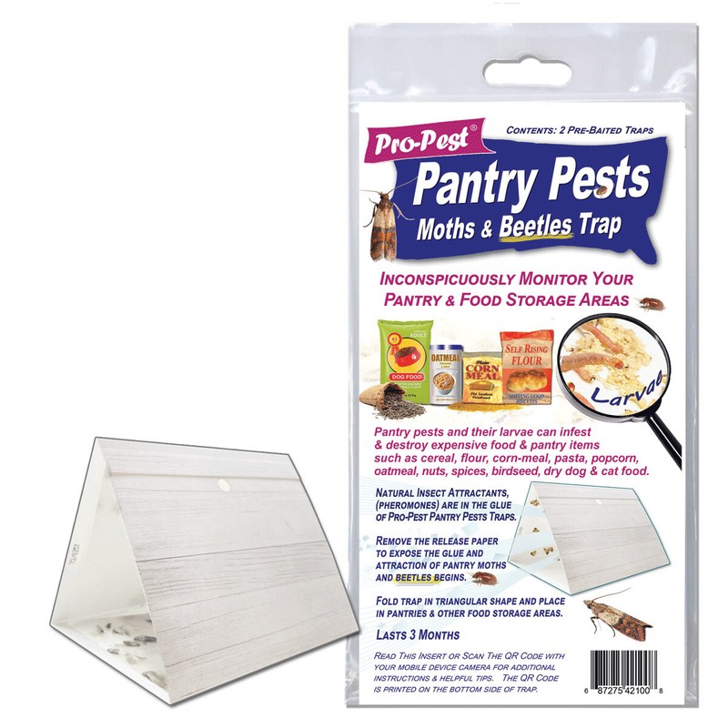Pantry Moth and Beetle Trap For Indian Meal Moths and Cigarette Beetles 2 Traps