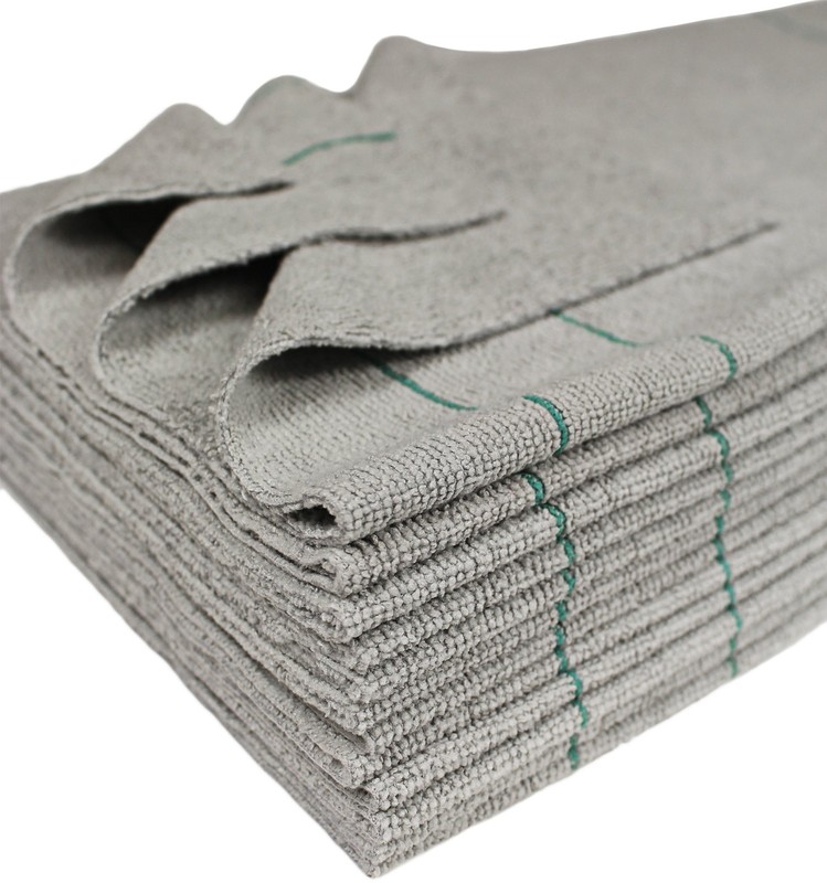 CleanAide Silver-Embedded Microfiber Towels, Edgeless, Lint-Free, Odor-Resist…