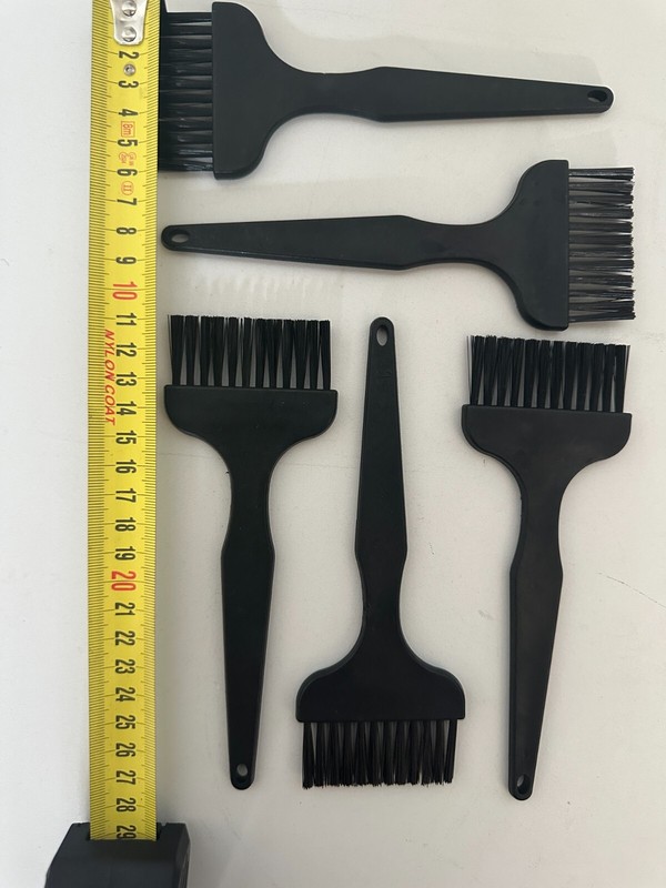 ESD Premium Brush(25x55mm) Pack of 5 Non Slip Handle 170mm Length Static Free