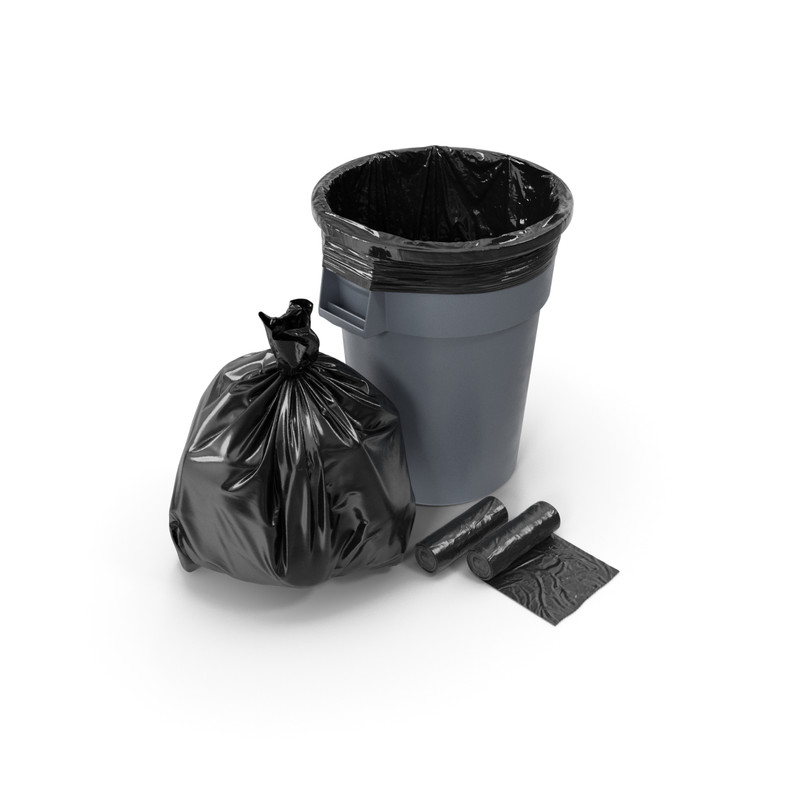 LLDPE High Density Black Star Sealed Can Liner,1.5 Mil, 56 Glns, 43x47, 100 Qty gallery