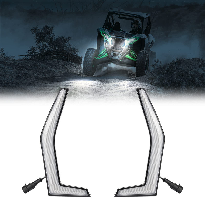 Kemimoto Krx 1000 Fang Lights Front Led Street Legal Light Kits Compatible