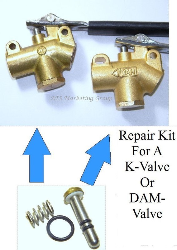 Carpet Cleaning Wand-Valve Repair Kit