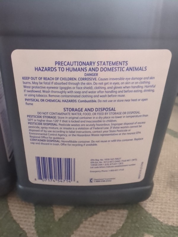 1 Bottle 2.5L R2 Plus Hygienic Hard Surface Cleaner 101102271 Diversey Virucide gallery
