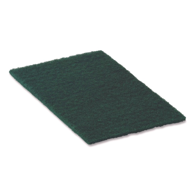 90-96 Medium Duty Hand Cleaning Pad, 9 x 6, Green, 60/Carton