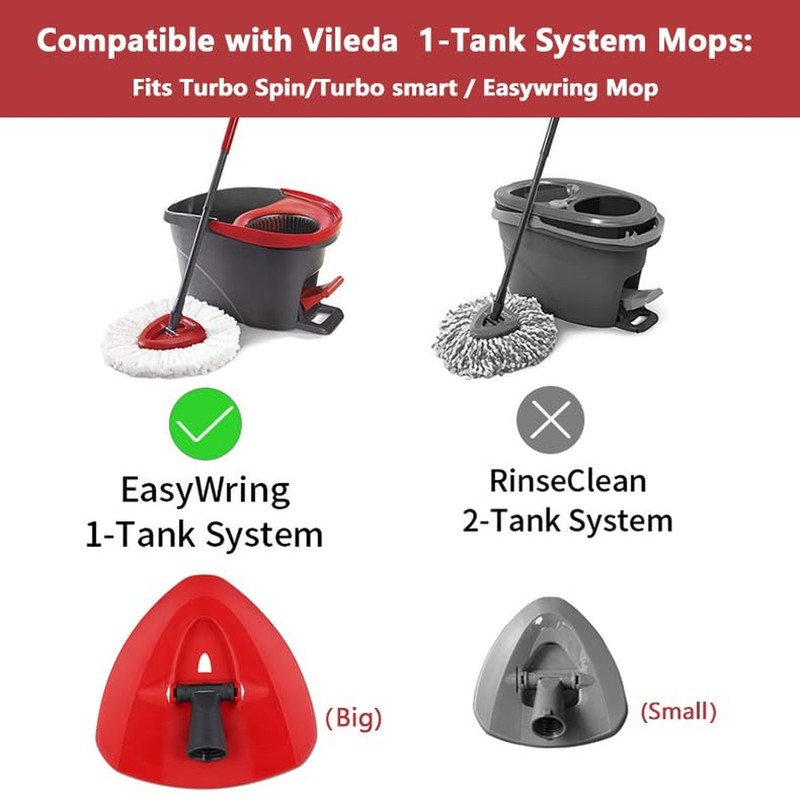 Spin Mop Base for Vileda/Cedar EasyWring Microfibre Spin Mop 1 Tank System - ... gallery