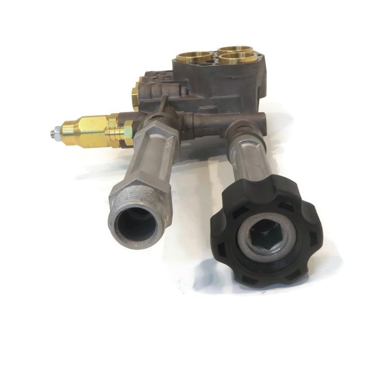 Annovi Reverberi Compatible Washer Pump Head with Unloader Replacement Black gallery