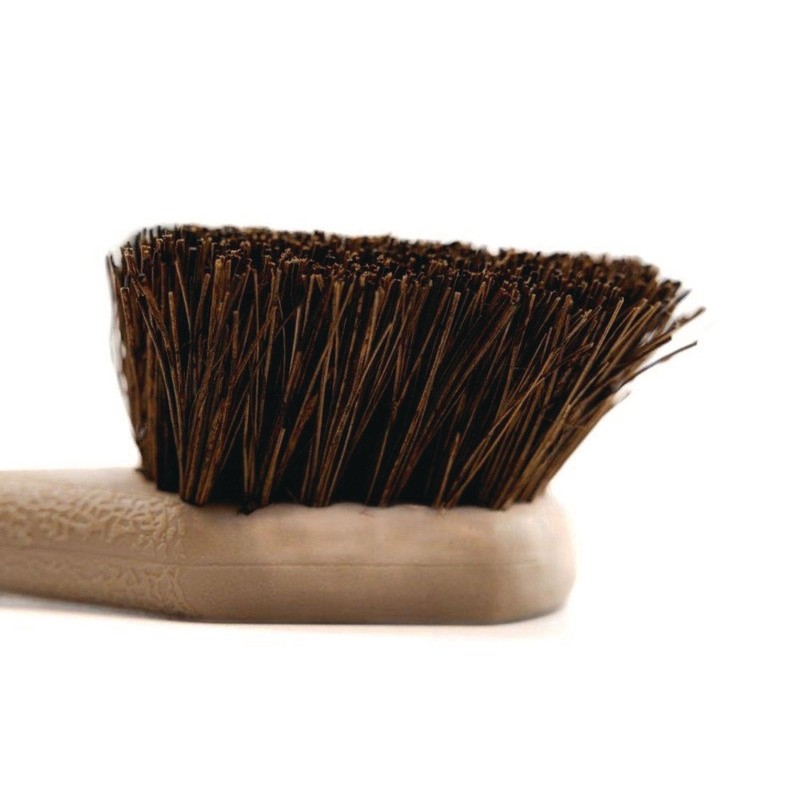 Boardwalk 4120 20" Palmyra Bristle Plastic Handle Utility Brush - Tan New gallery