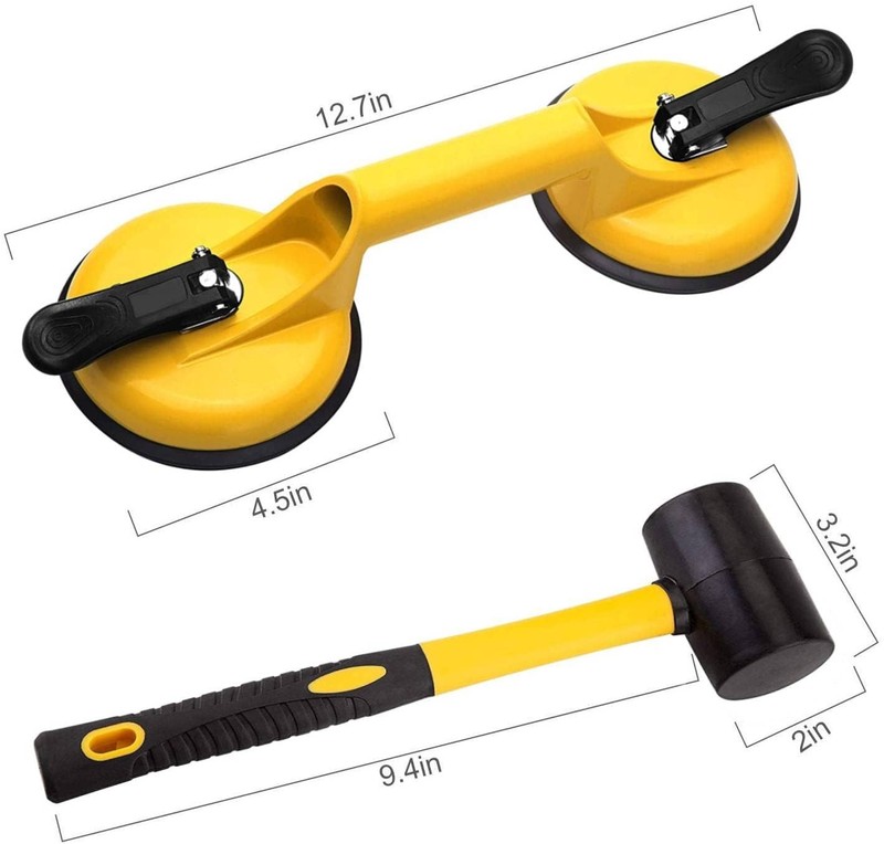 FCHO Floor Gap Fixer Tool for Laminate Repair Include Yellow gallery