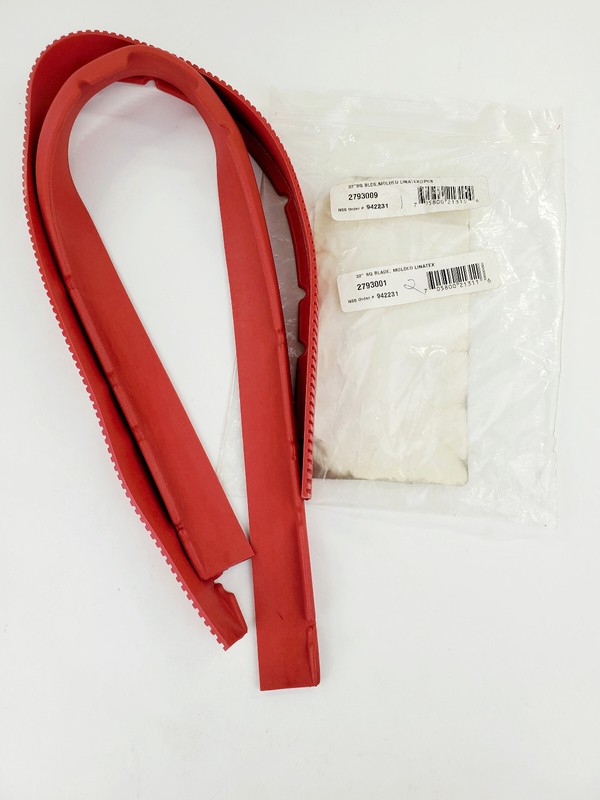 NSS Squeegee Blades 32 inch 2pc Kit 2793009 (Red) Front& Rear Molded Linatex OEM