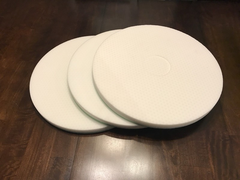 17” Melamine Floor Pads Box of 17 Pads, Cleans VCT, Terazzo, Tile, Vinyl Floors gallery