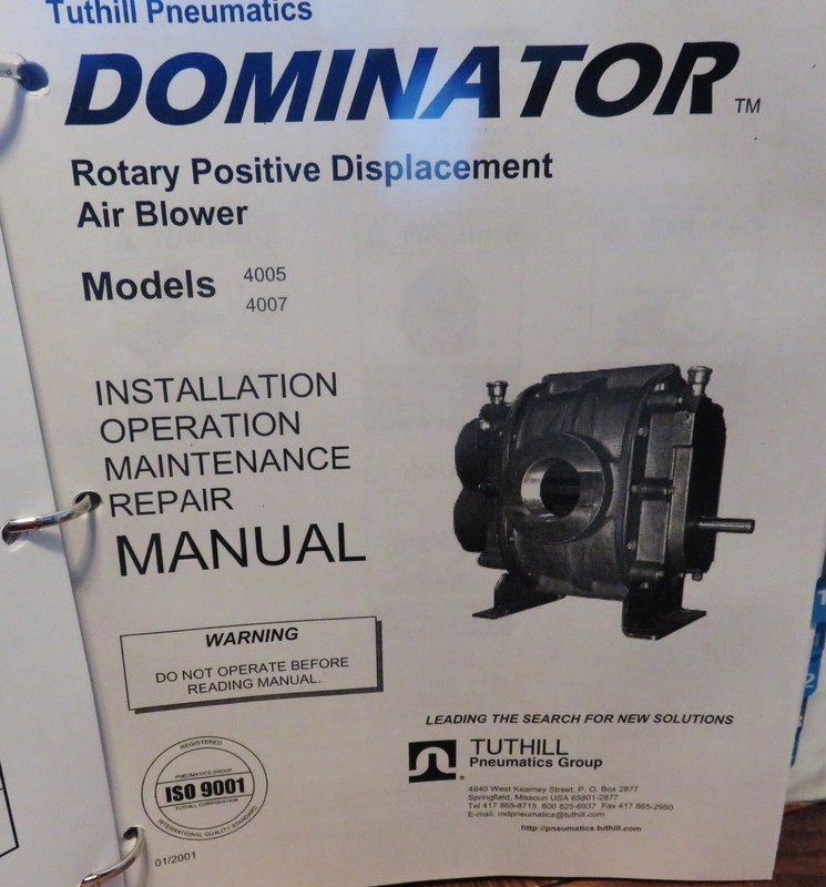 TUTHILL 45/47 VACUUM BLOWER O.E.M. Mounting Bracket Hydramaster Truck Mount  gallery