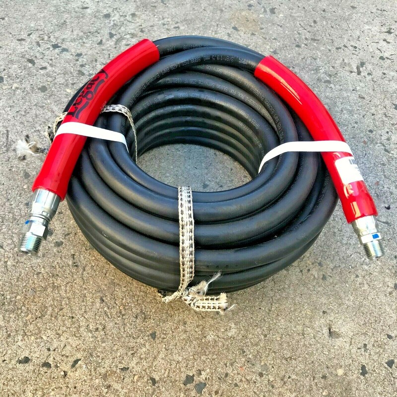 Legacy 2-Wire 6000 PSI Black Hose – 50′ x 3/8″ ID
