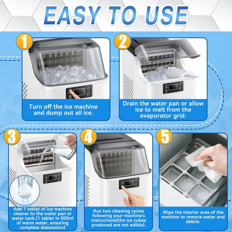 Ice Machine Cleaner Tablets Descaler (36 Pack) – 36 Count (Pack of 1) gallery