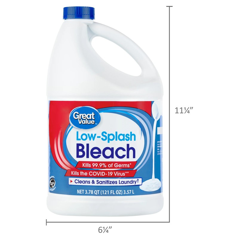 Great Value Low Splash Concentrated Bleach gallery