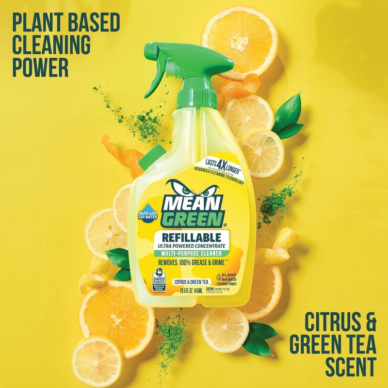 Mean Green Refillable Multi-Purpose Cleaner Concentrate, 14.3 oz - 396268 gallery