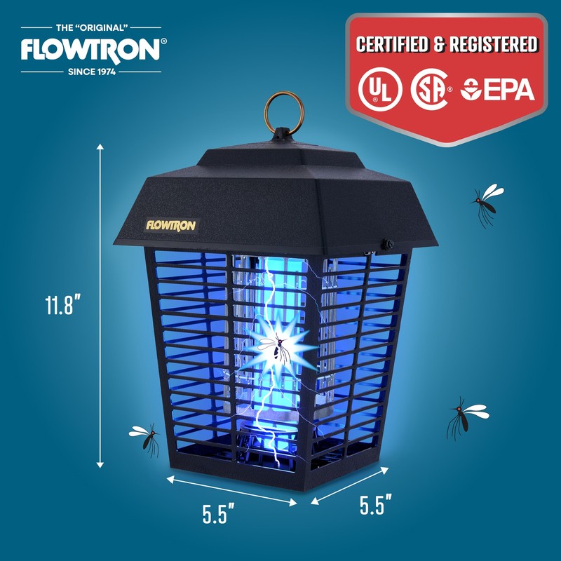 Flowtron Bug Zapper 1/2 Acre of Coverage with 15W Bulb & 5600V Killing Grid gallery