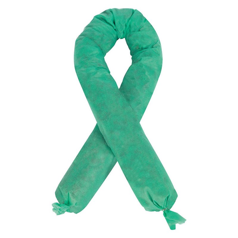 CONDOR 35ZR56 Absorb Sock,Chemical, Hazmat,4 ft. L,PK4 35ZR56