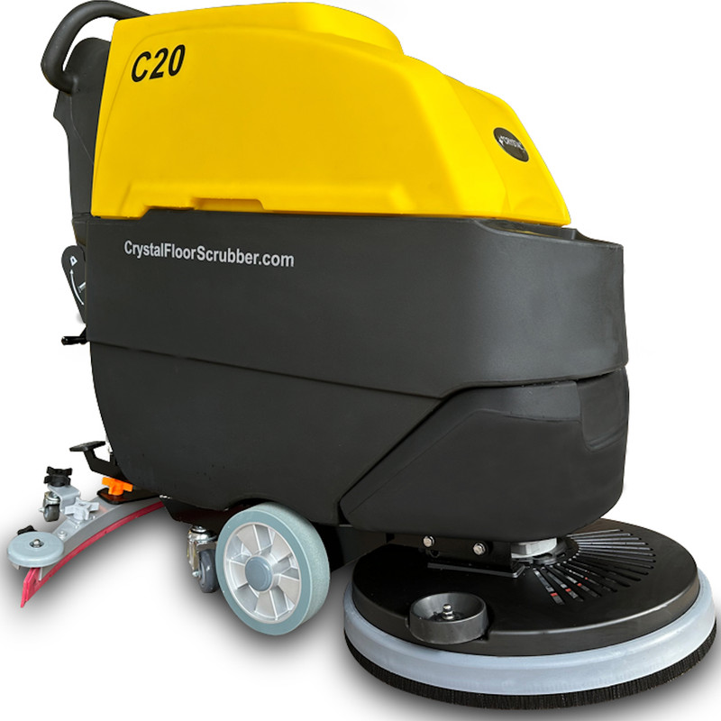 Battery Powered Floor Scrubber with a Complete Set of Parts, C20