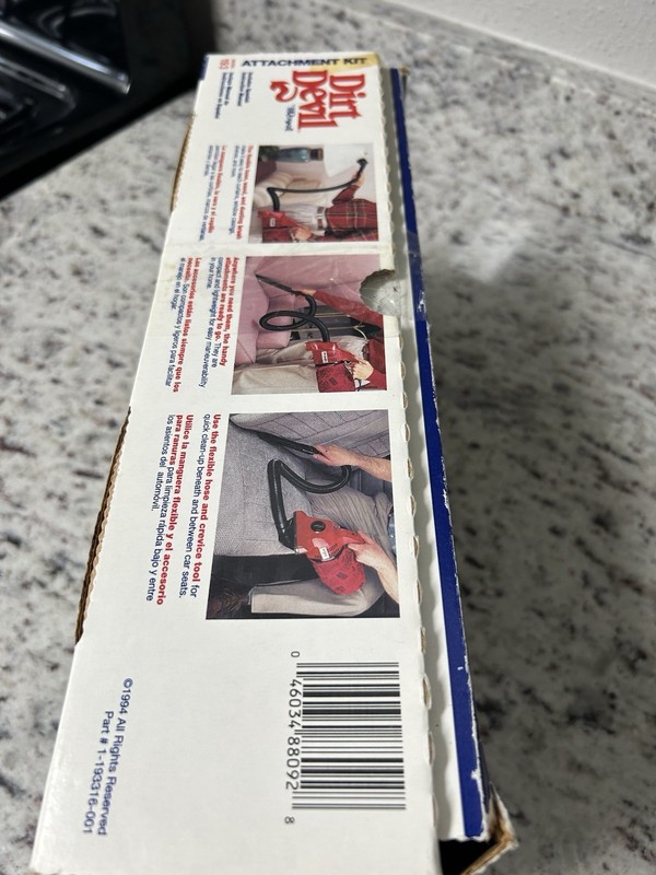 Dirt Devil Model 193 Vacuum Attachment Kit Hose Tools 1.25in Wand Floor gallery