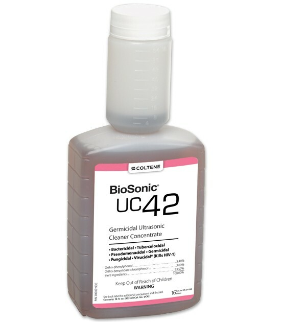 *1-Pack* Coltene BioSonic Germicidal Ultrasonic Cleaner Concentrate 16 Oz UC42